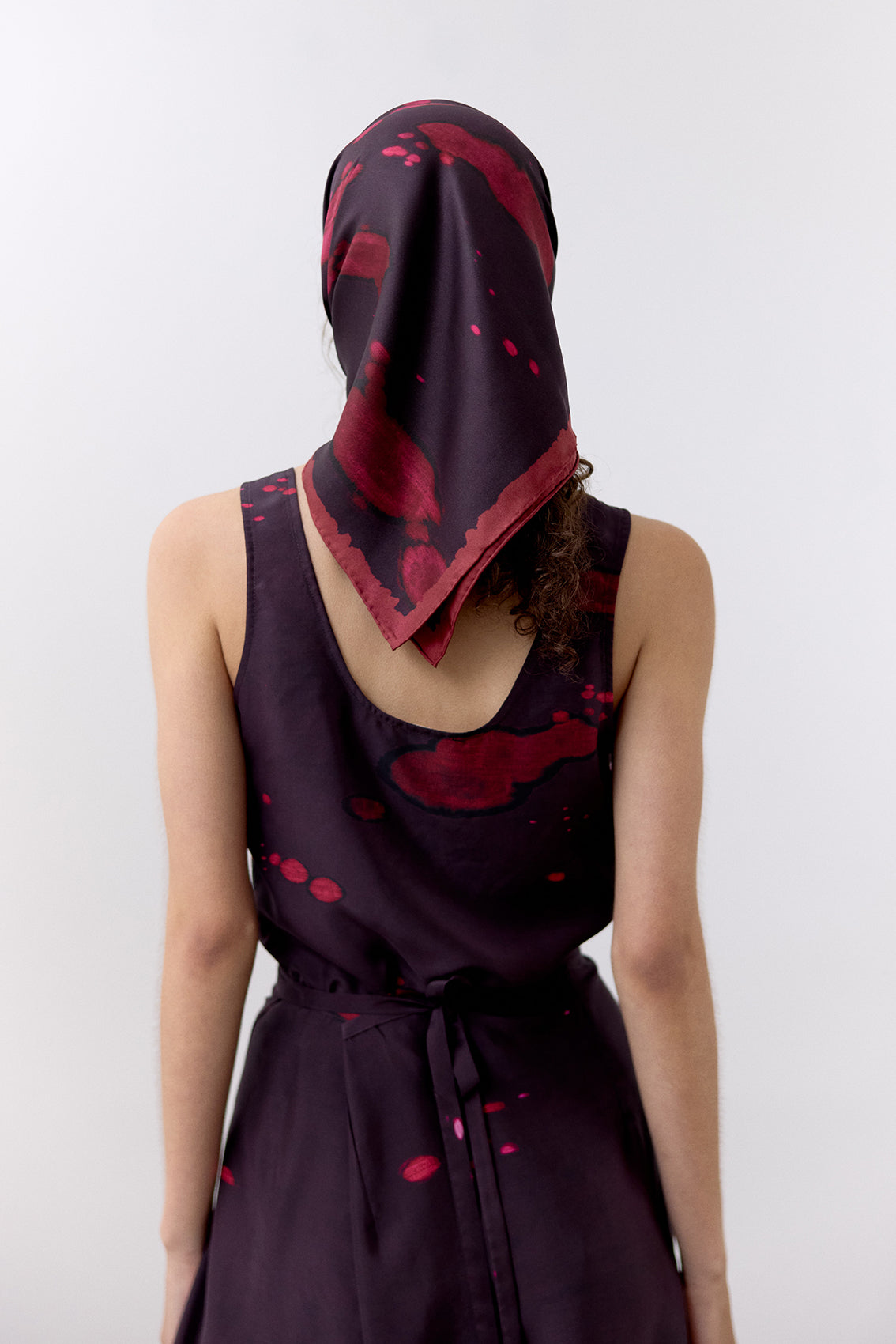 Bleach Printed Silk Top - Granada
