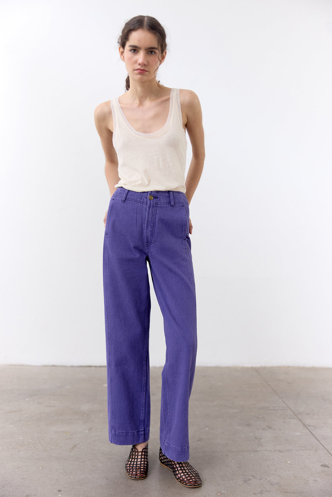 Straight-Fit Recycled Denim Jeans - Lirio