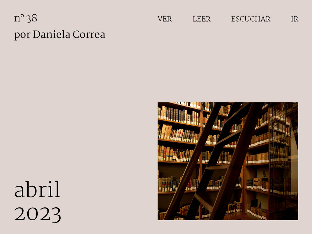 Journal SISA: Recomendaciones culturales N.38