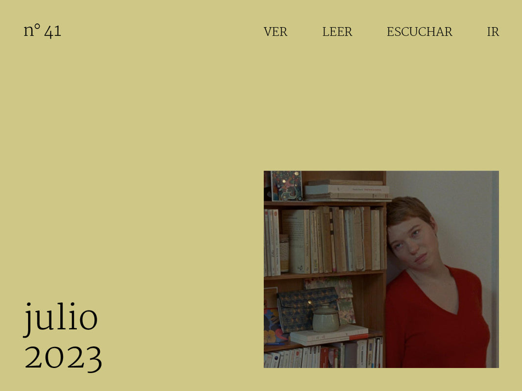 Journal SISA: Recomendaciones culturales N.41