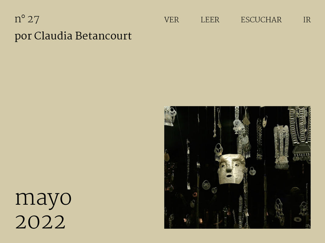 Journal SISA: Recomendaciones culturales N.27