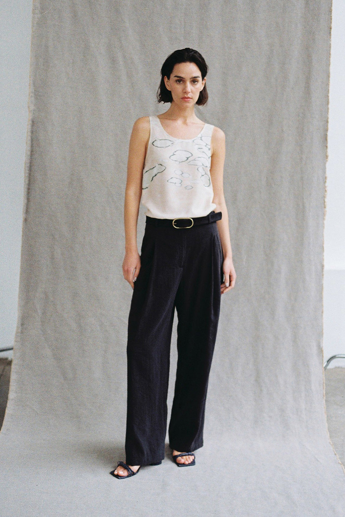 Top Seda Clorada - Crema