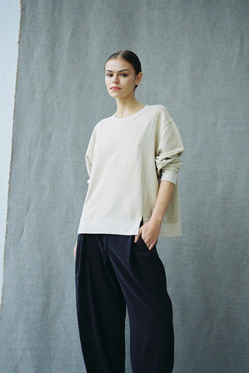 Organic Cotton Sweatshirt - Mantequilla