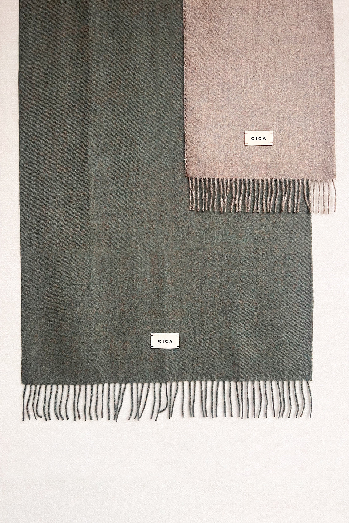 Wide Baby Alpaca Scarf