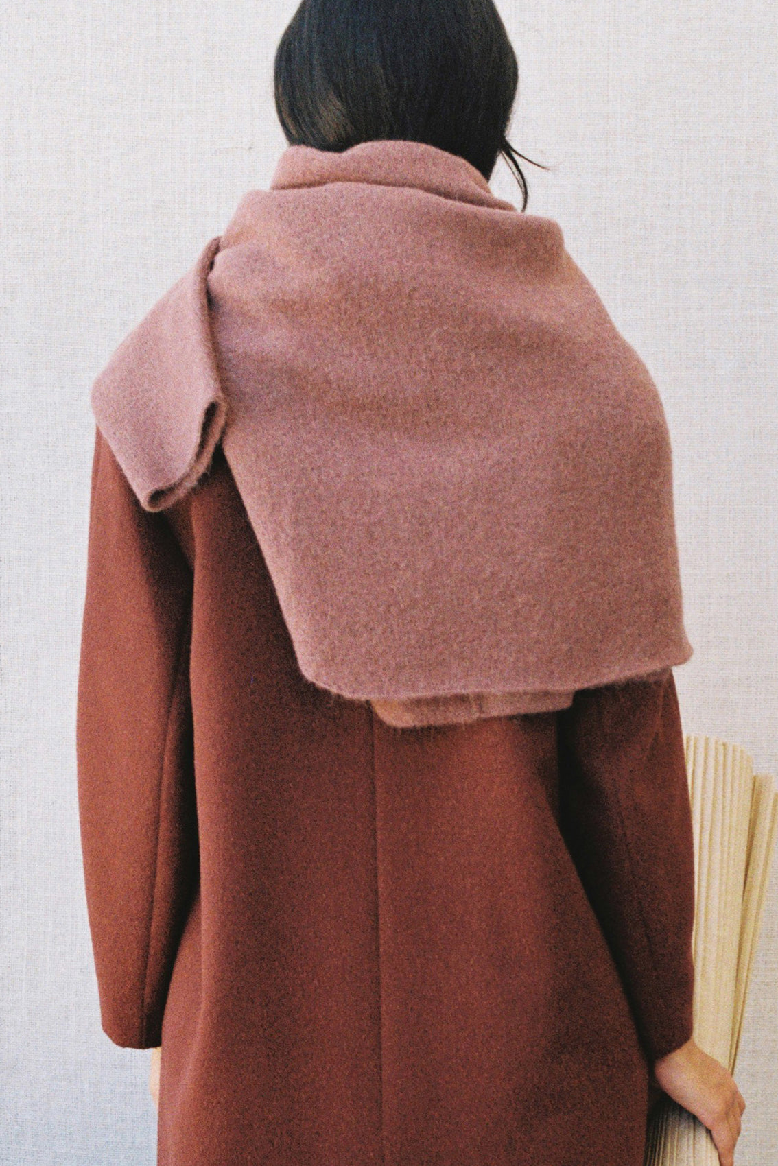 Cárdigan Alpaca Felted - Arcilla