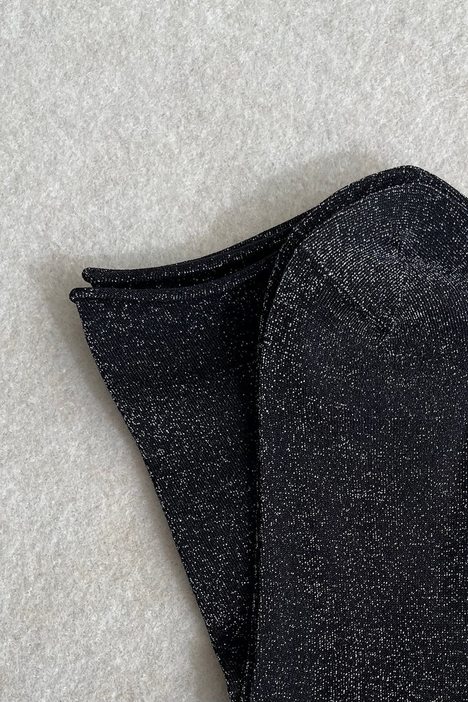 Soft Lamé Socks