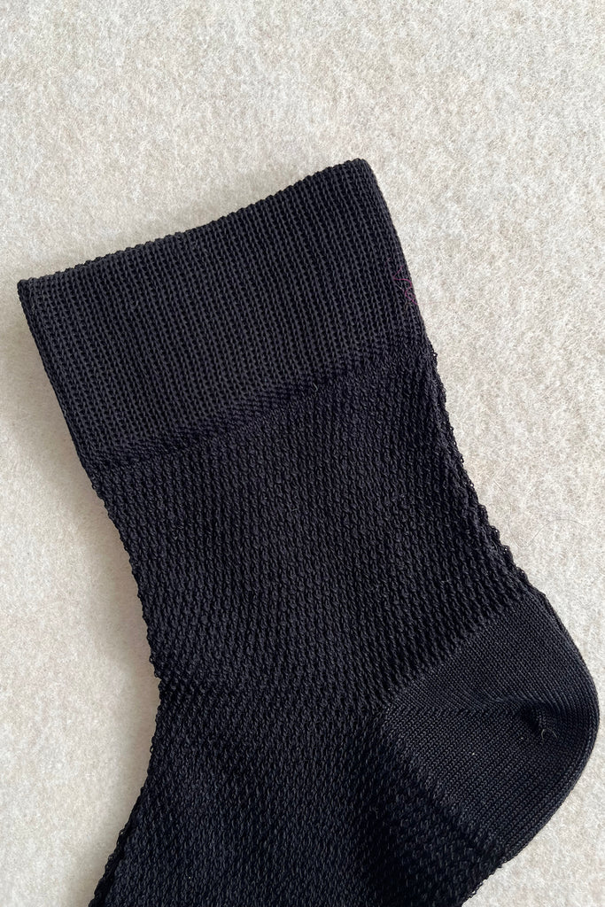 Black Mesh Socks