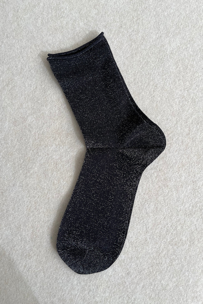 Soft Lamé Socks