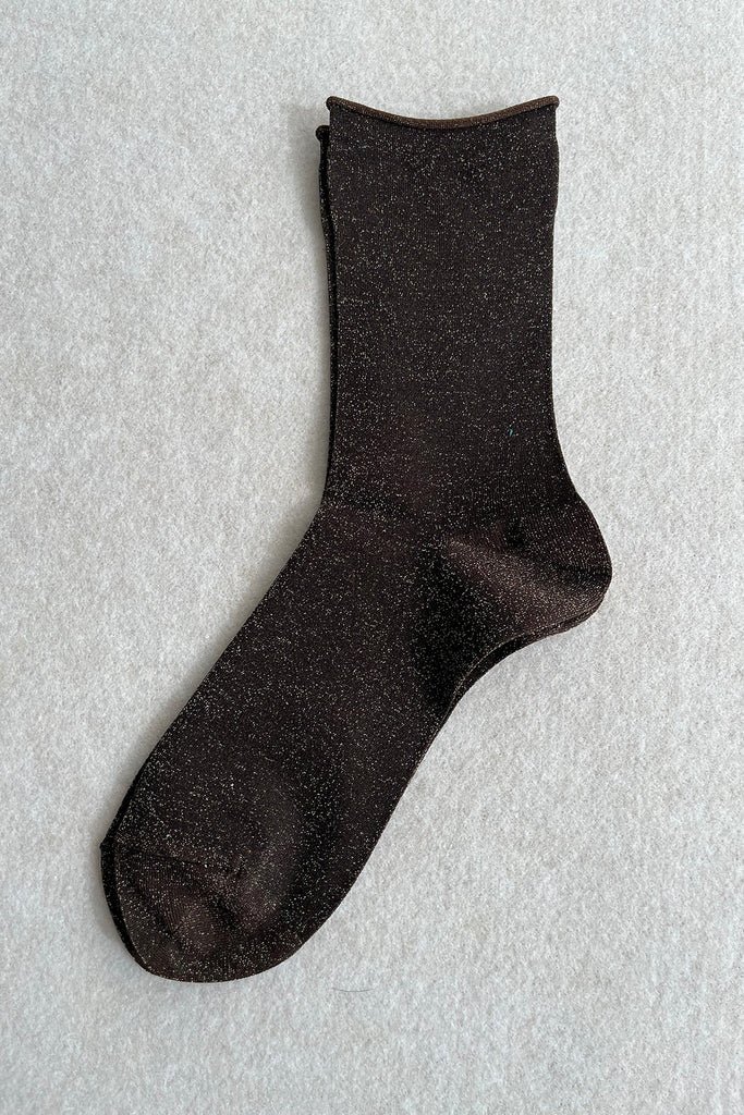 Soft Lamé Socks