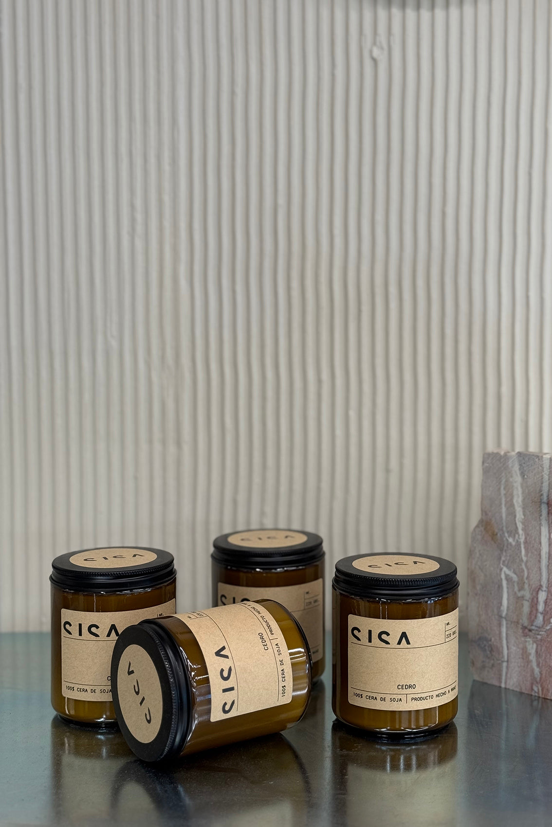 Cedarwood Hand-Poured Candle