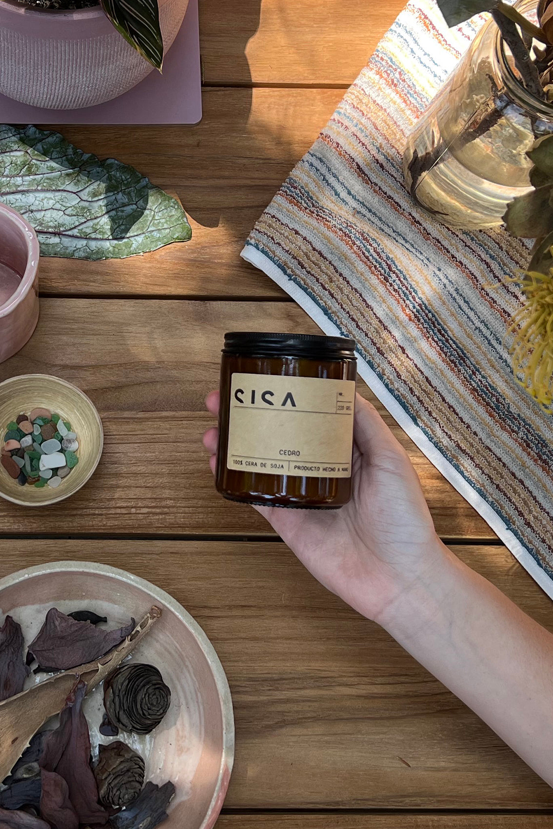 Cedar Hand-Poured Candle