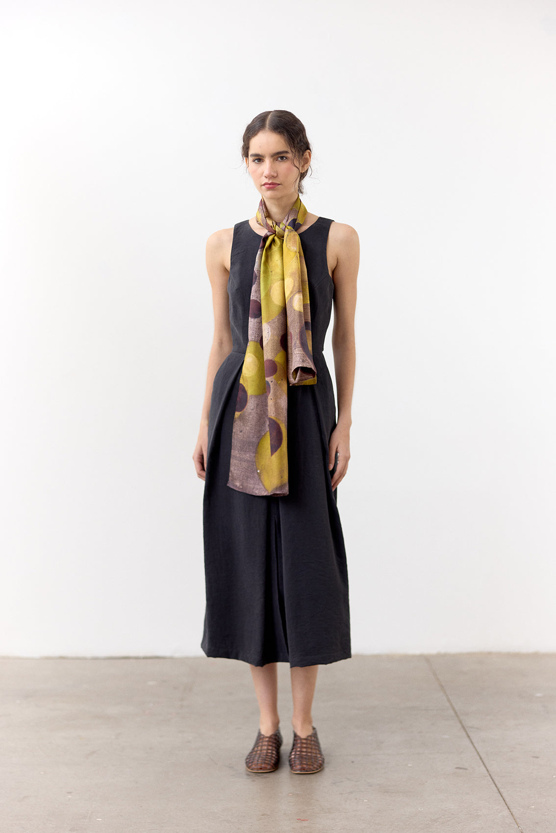 Long Silk Printed Scarf - Paula Subercaseaux • SISA