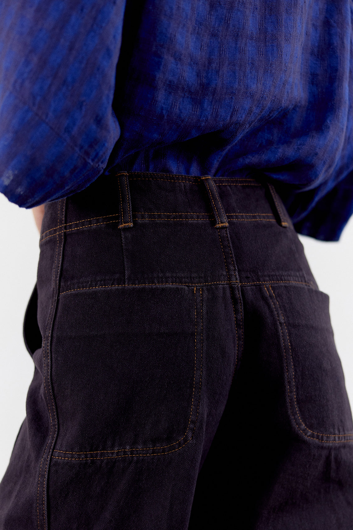 Straight-Fit Recycled Denim Jeans - Medianoche