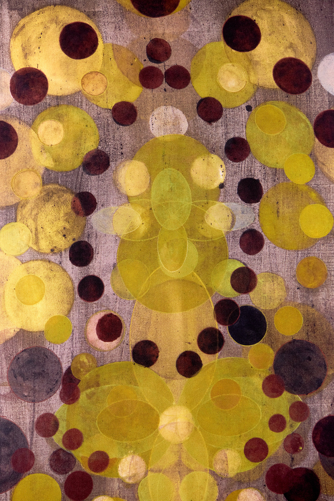 Medium Silk Printed Scarf - Paula Subercaseaux • SISA