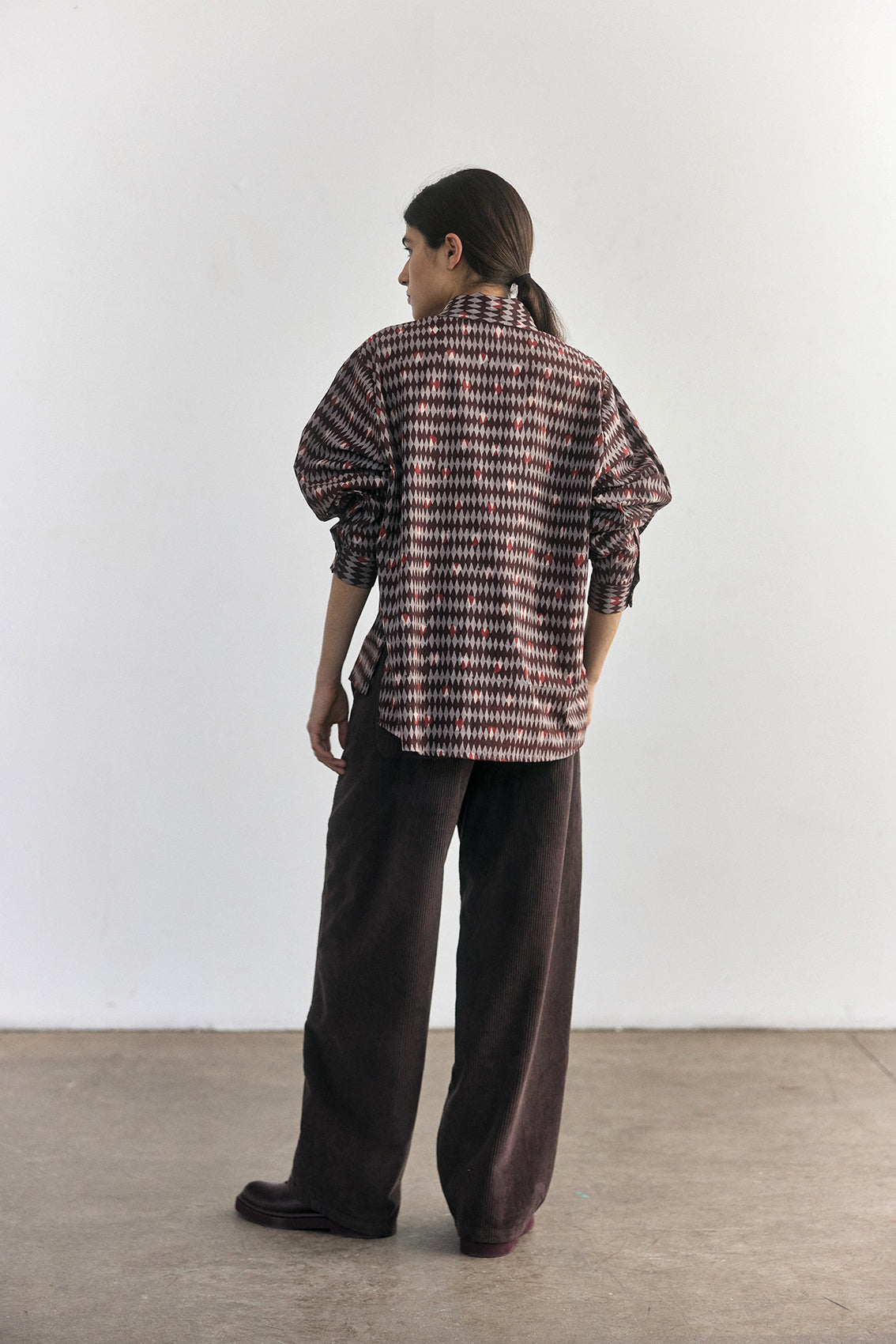 Blusa Oversized Algodón Block Print - Rombos [More coming SOON]