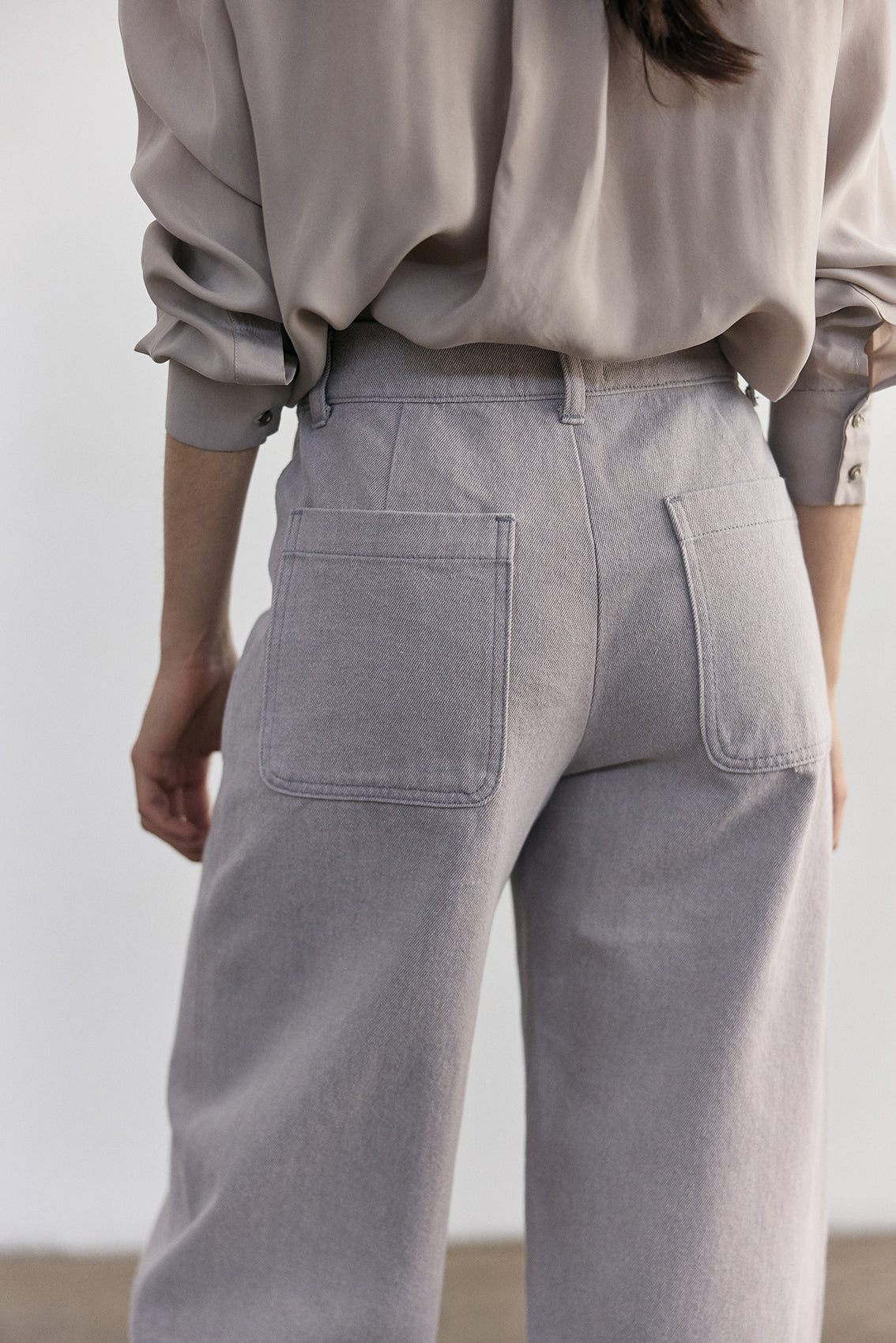 Jeans Utilitario Denim Reciclado - Granito