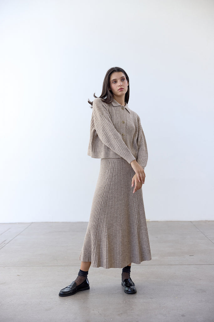 Beige skirt baby sale