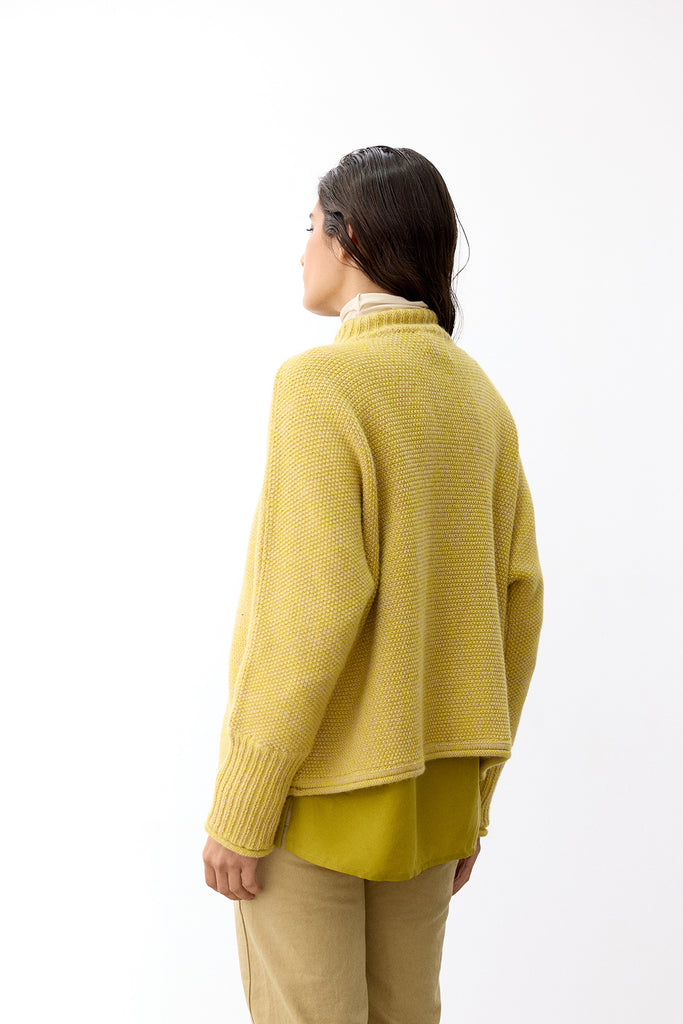 Mélange Speckled Sweater Alpaca - Lima