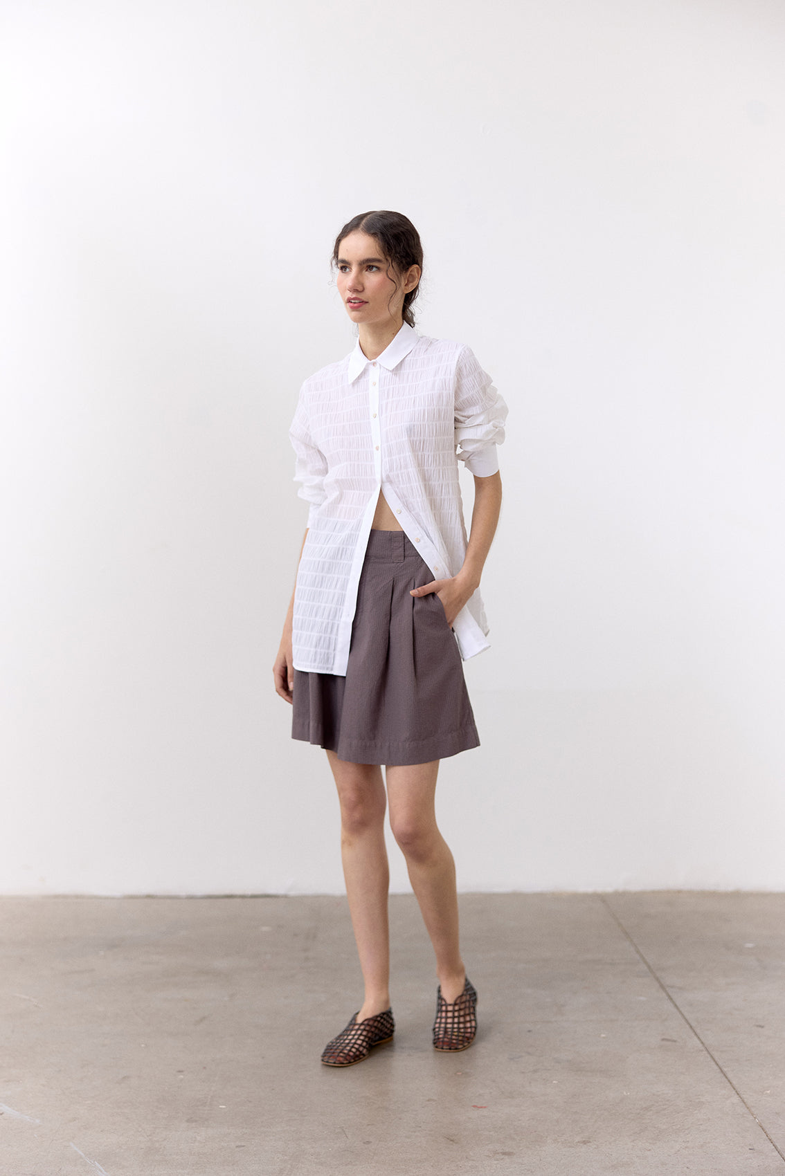 Blusa Algodón Recogido
