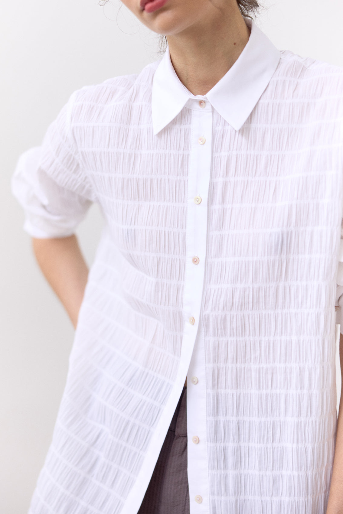 Blusa Algodón Recogido