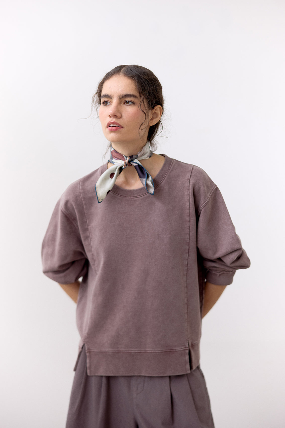 Pañuelo Pequeño Seda Estampada - Paula Subercaseaux • SISA
