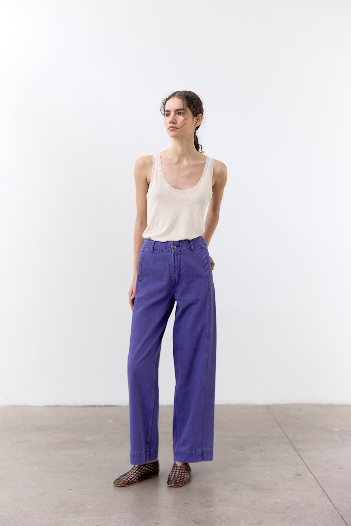 Straight-Fit Recycled Denim Jeans - Lirio