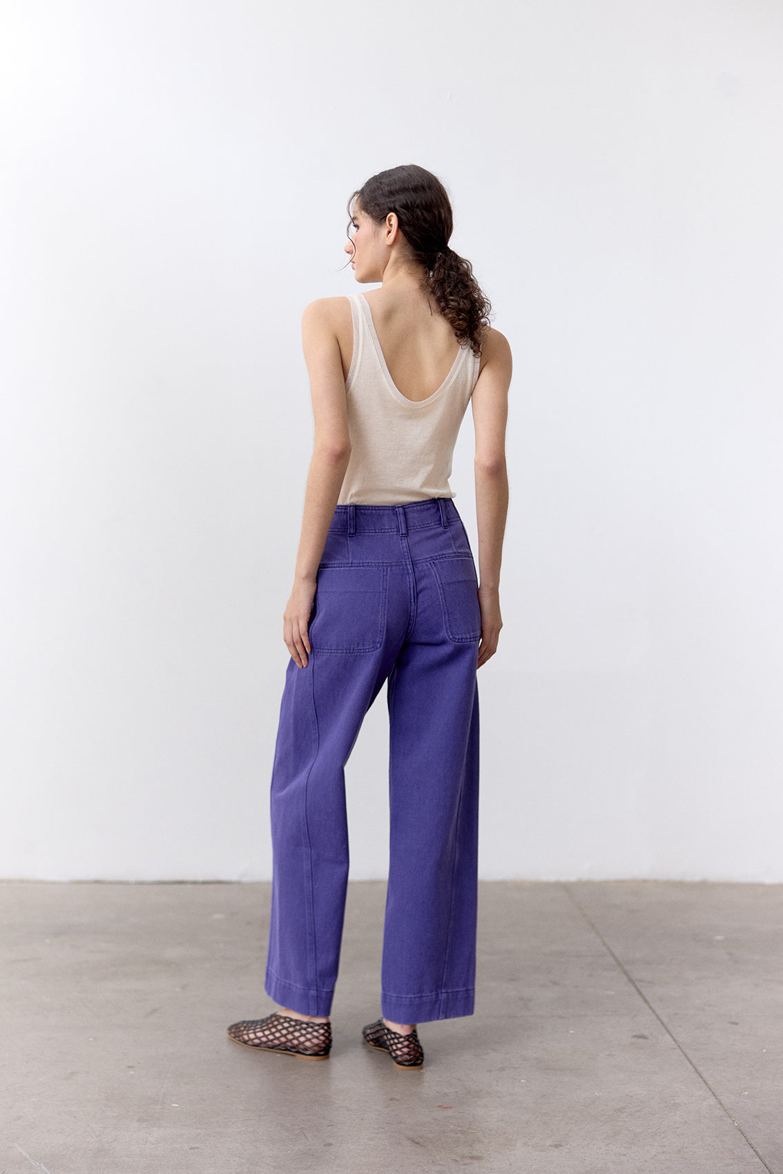 Straight-Fit Recycled Denim Jeans - Lirio