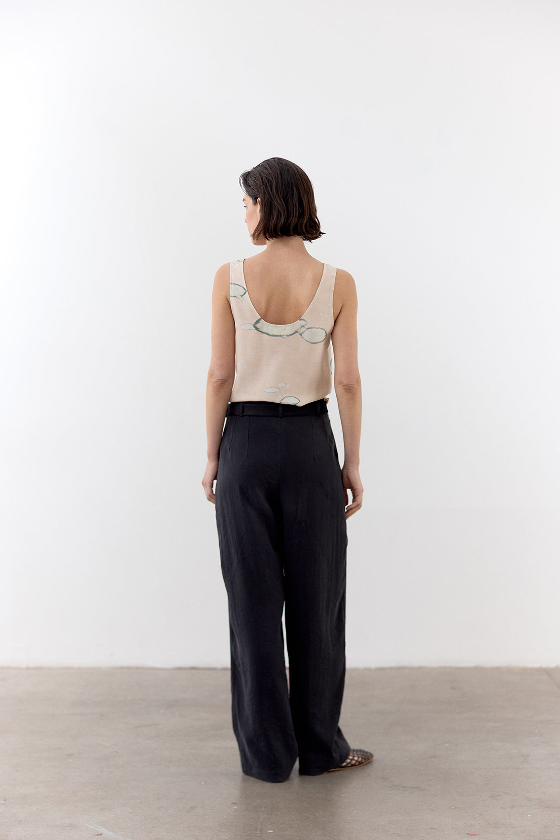 Top Seda Clorada - Crema