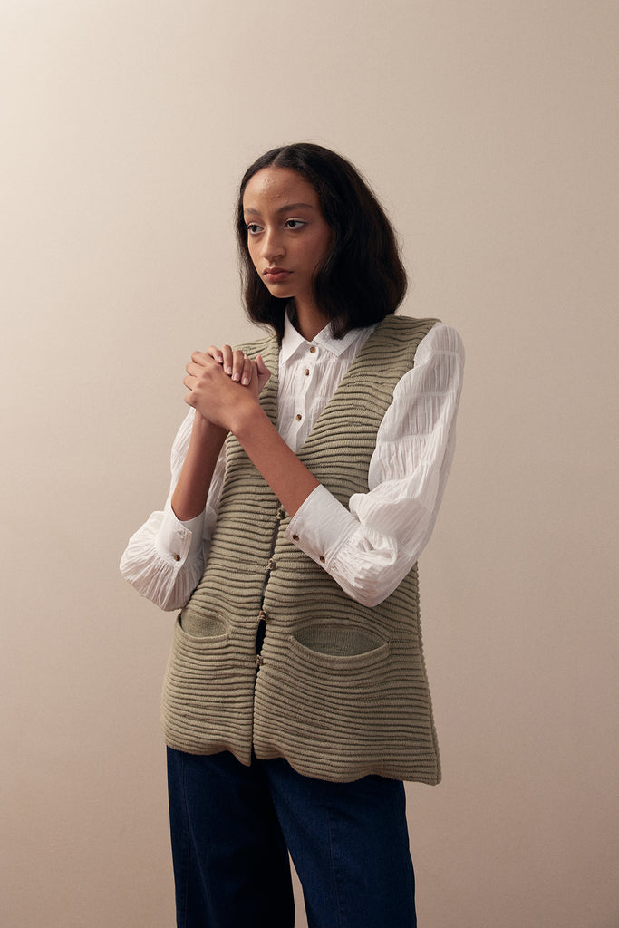 Smocked Shirt Cotton - Sal