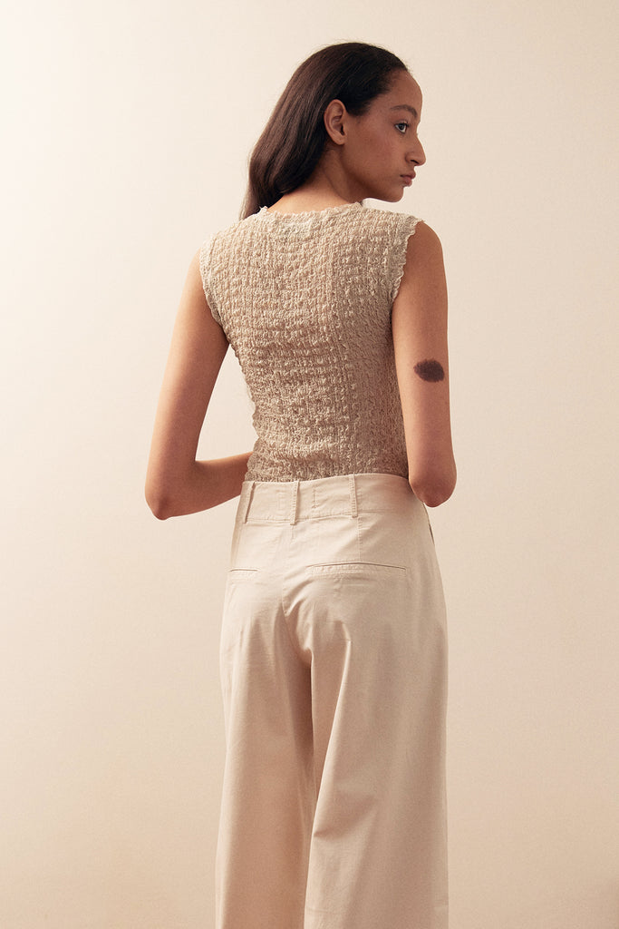 Straight-Fit Pant Cotton Gabardine - Arena