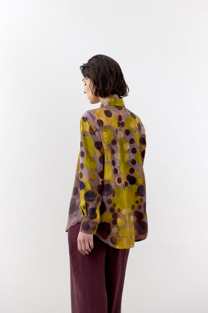 Silk Printed Blouse Paula Subercaseaux • SISA