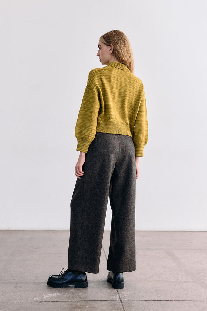 Sweater Hand-Dyed Lana Merino - Ocre