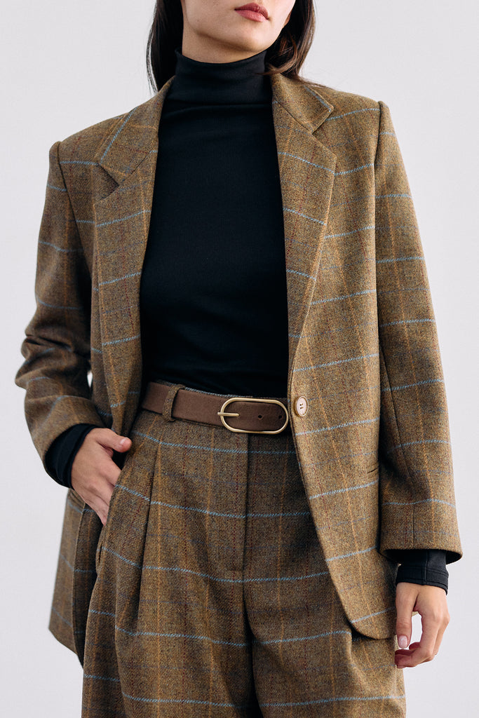 Chaqueta Sastre Lana - Mix Oliva