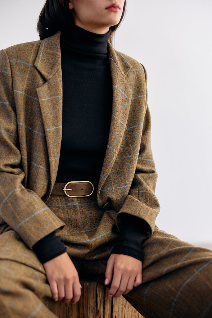 Chaqueta Sastre Lana - Mix Oliva