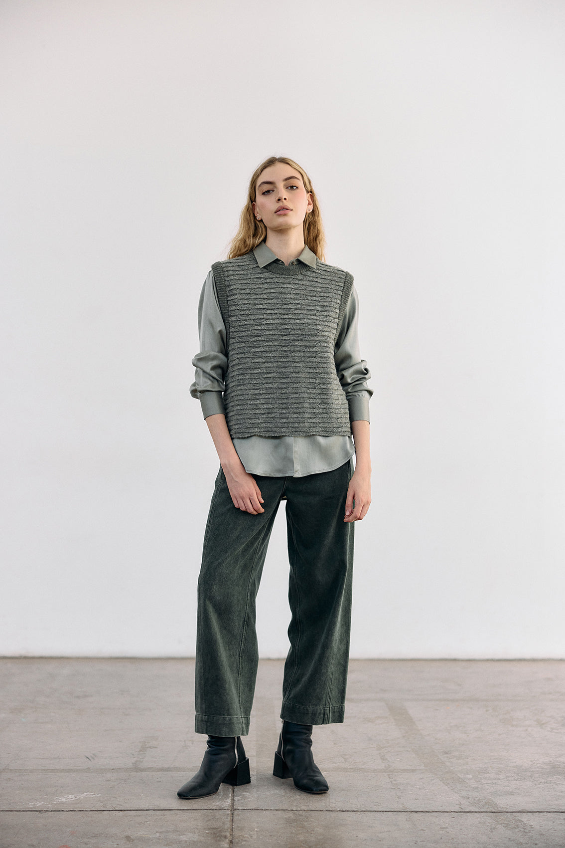 Straight-Fit Recycled Denim Jeans - Musgo