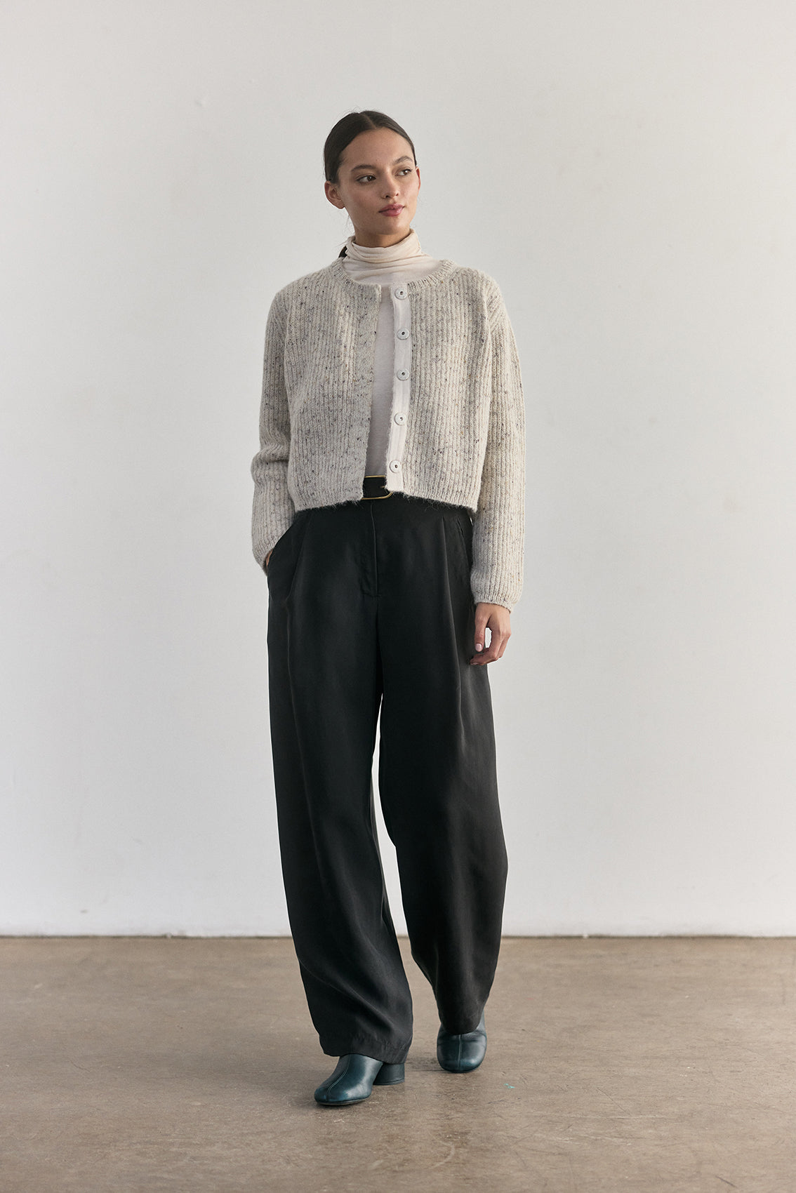Cárdigan Corto Alpaca/Mohair