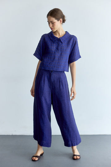 Pantalón Ancho Lino - Ultramar