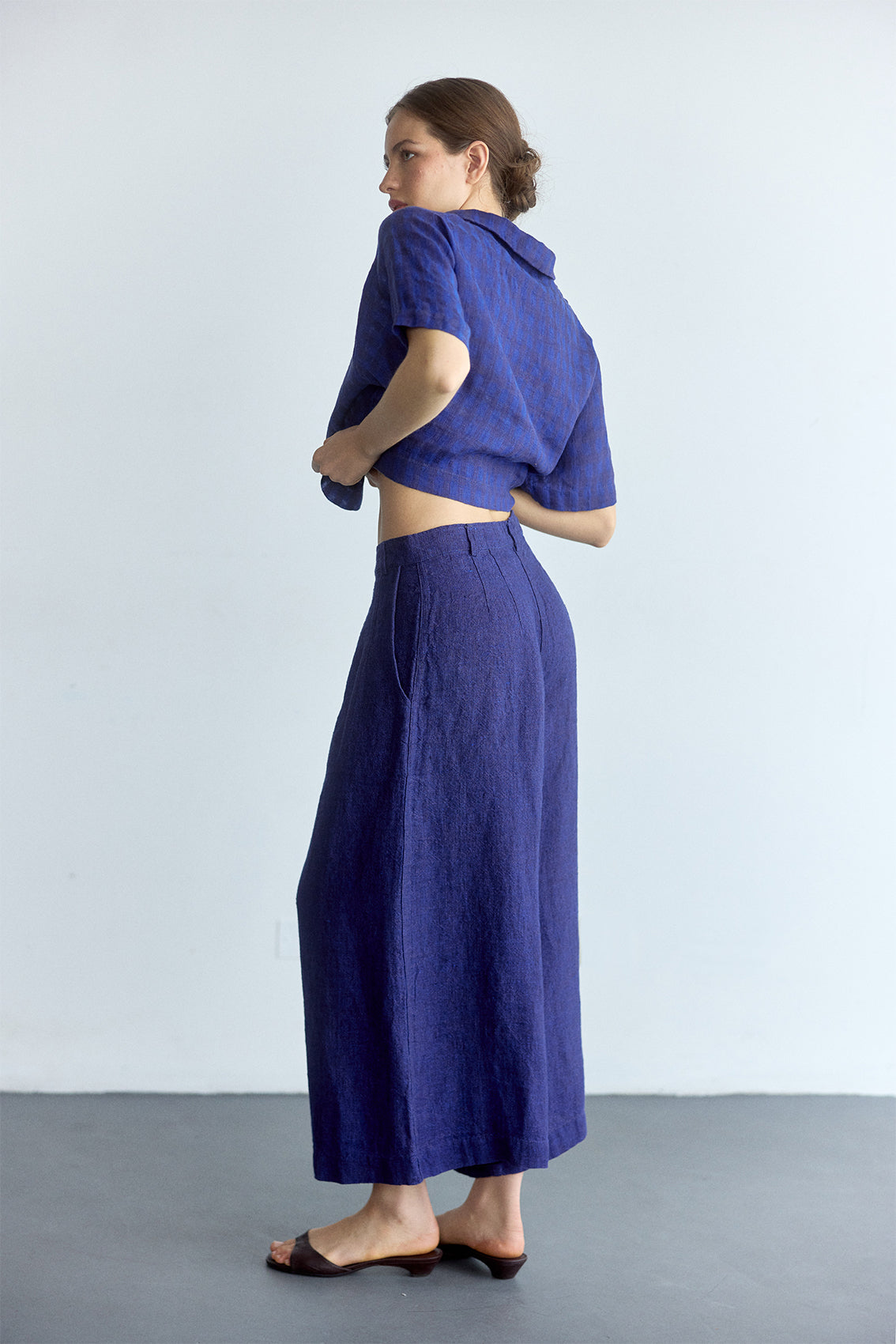 Pantalón Ancho Lino - Ultramar