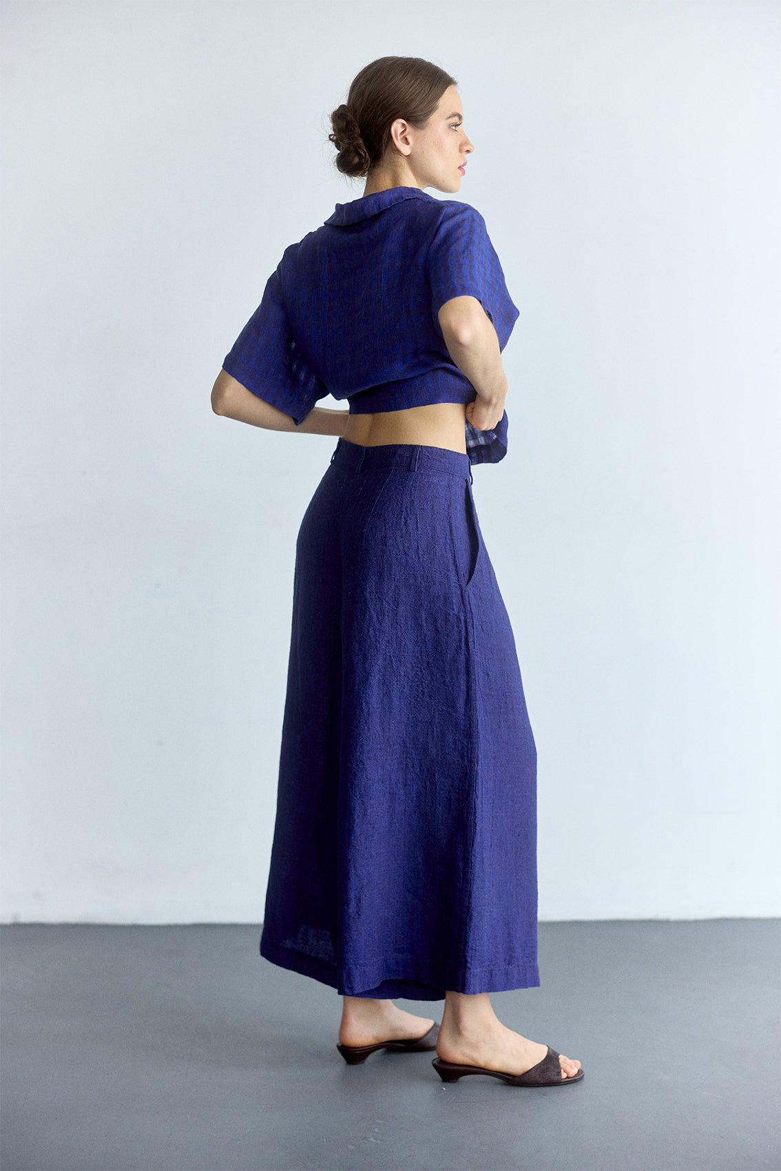Pantalón Ancho Lino - Ultramar