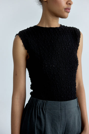 [COMING SOON] Top Seda Recogida - Ónix