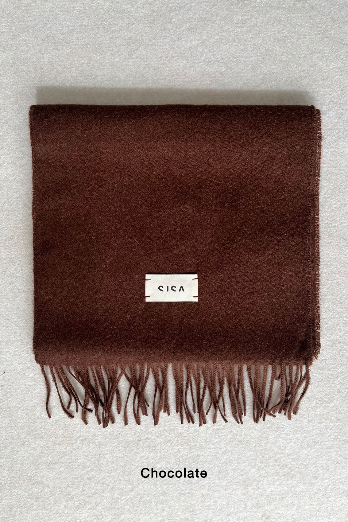 Thin Baby Alpaca Scarf