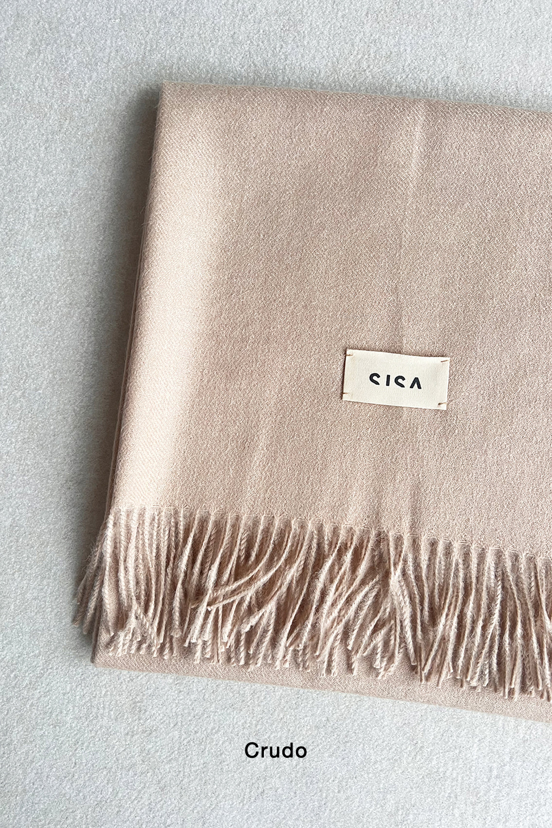 Wide Baby Alpaca Scarf